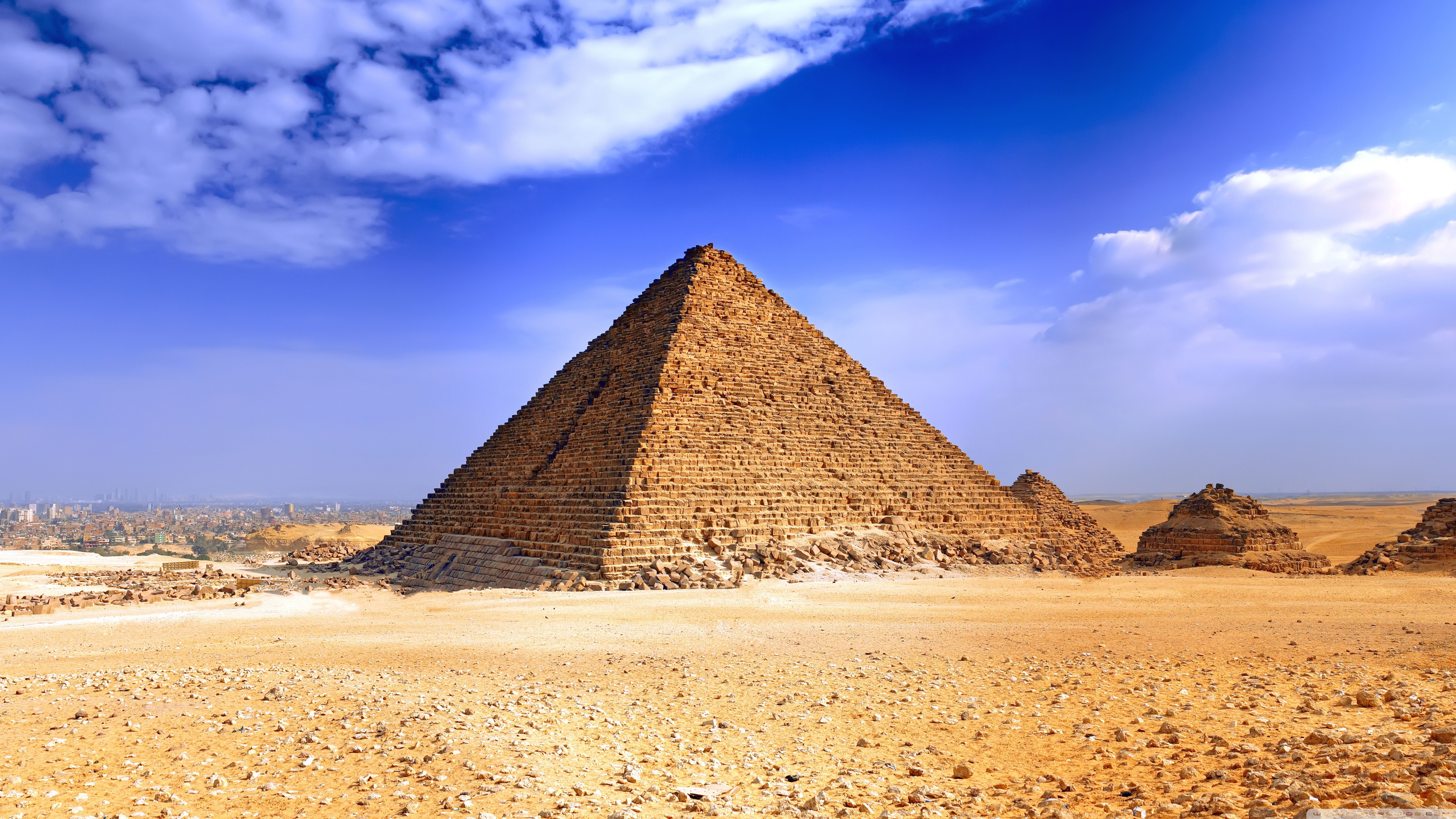 The Great Pyramid of Giza Wallpaper 4K, Egyptian Pyramids