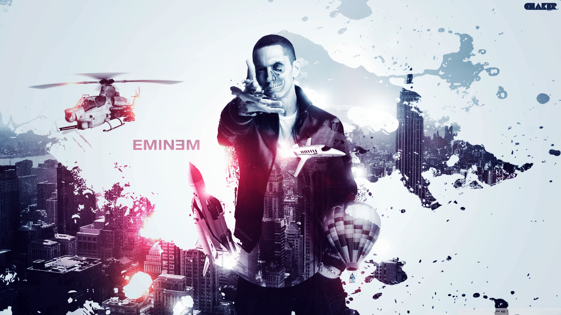 Eminem Wallpapers Cool Backgrounds Wallpapers Cool Wallpapers Cartoon ...