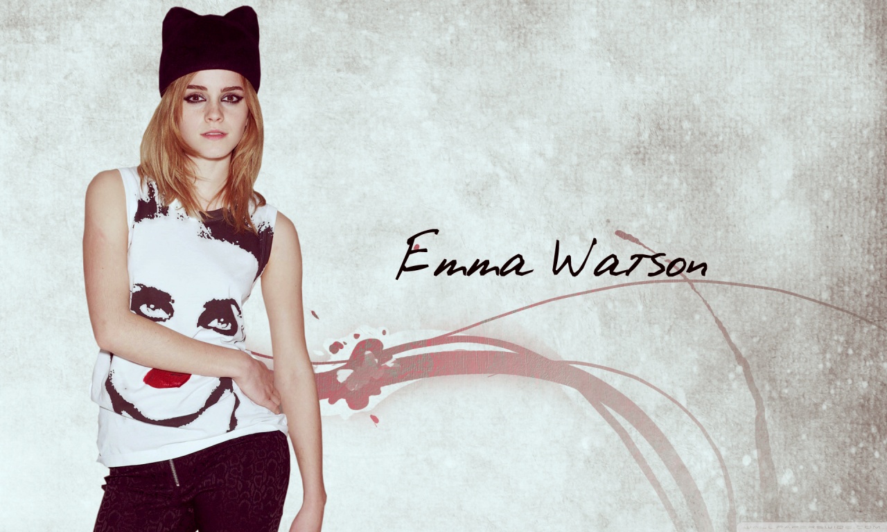 Emma Watson Cat Eye Ultra HD Desktop Background Wallpaper for 4K UHD TV ...