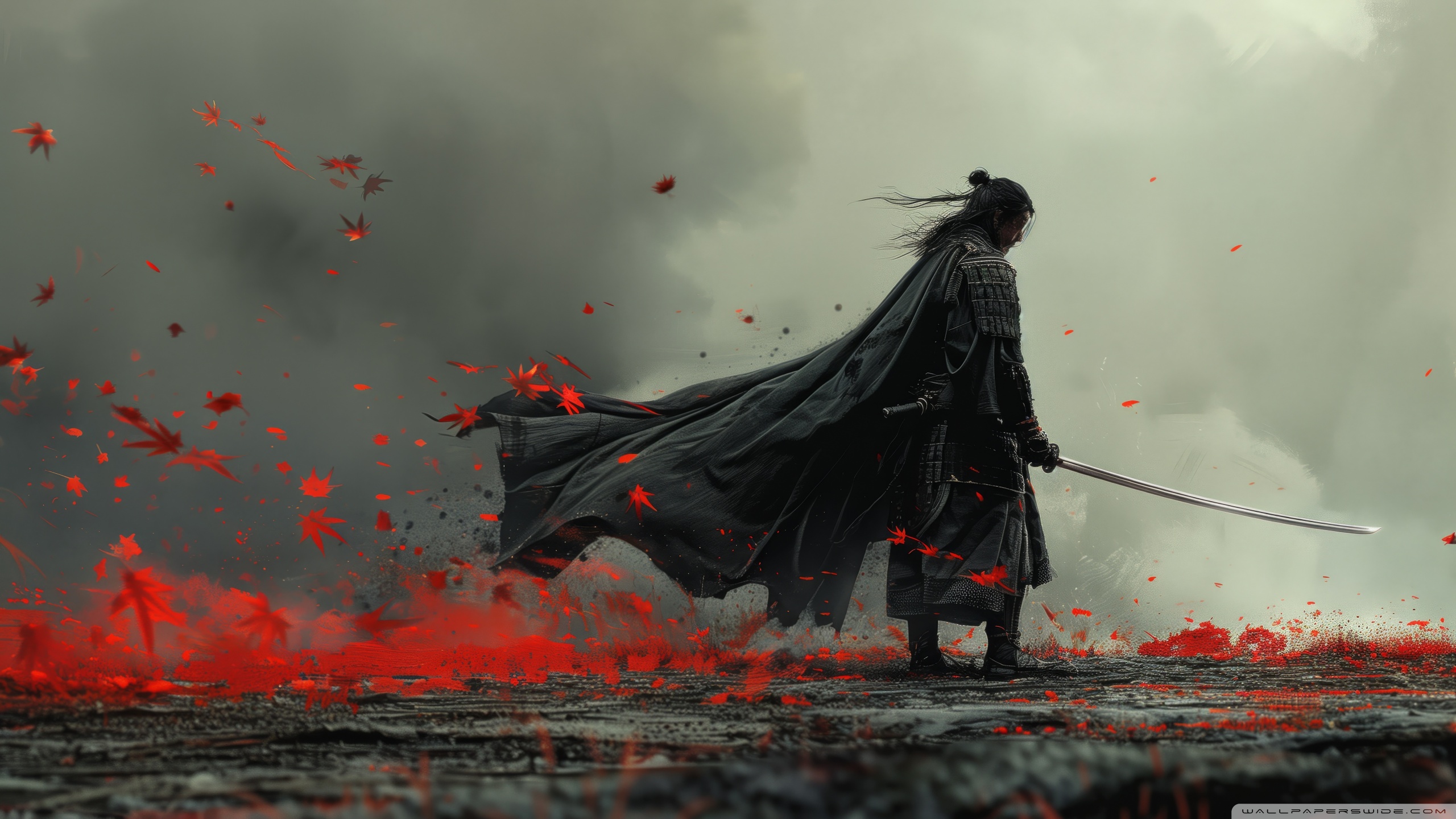 Epic Samurai Art Ultra HD Wallpaper for 4K UHD TV & Desktop