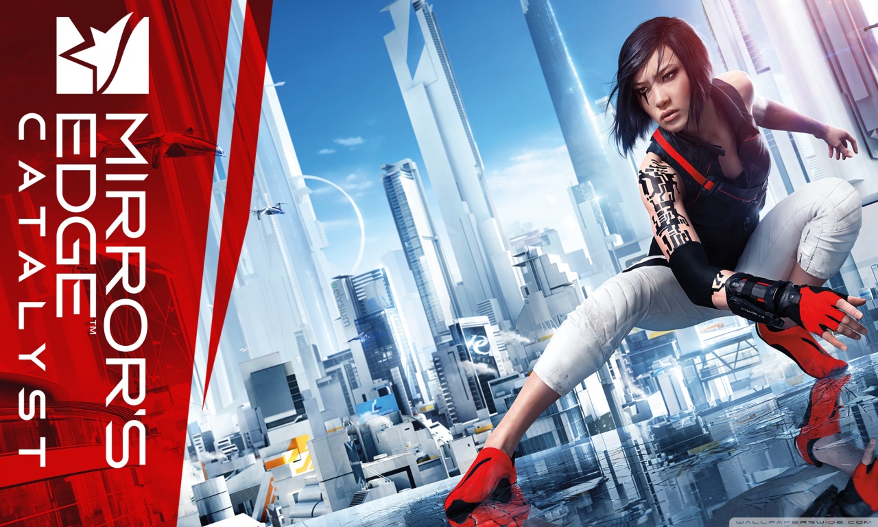 Faith - Mirror's Edge Catalyst 2016 Game Ultra HD Desktop Background  Wallpaper for 4K UHD TV : Widescreen & UltraWide Desktop & Laptop : Tablet  : Smartphone