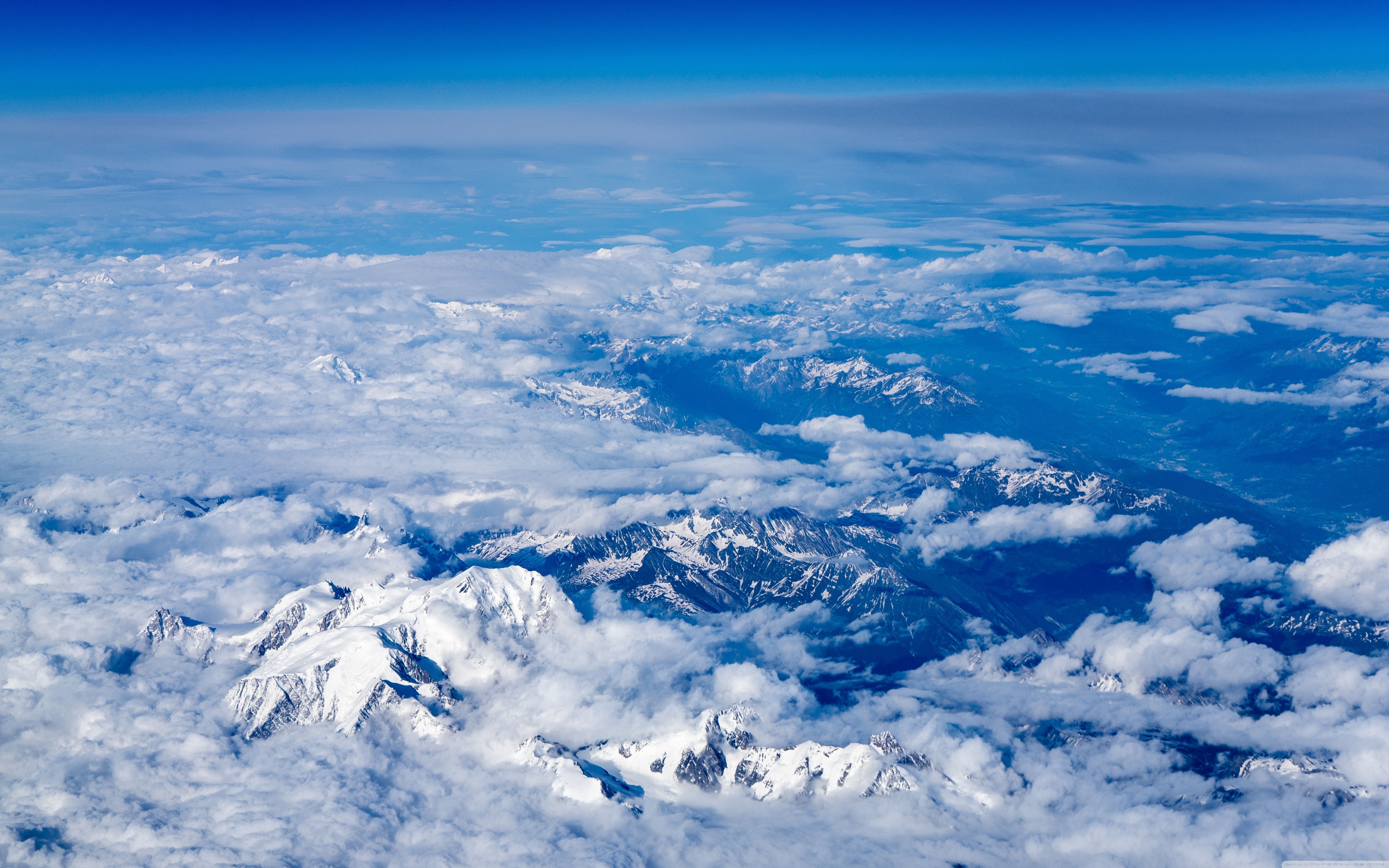 French Alps Ultra HD Desktop Background Wallpaper for : Multi Display ...
