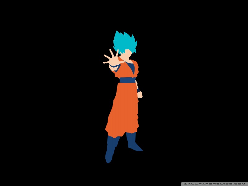 Goku Blue 3, hero, super, HD wallpaper