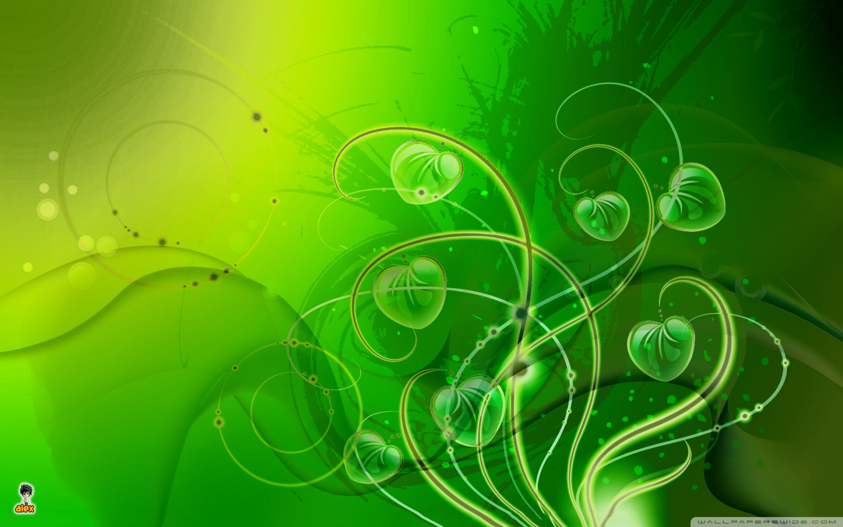 green mix wallpaper Ultra HD Desktop Background Wallpaper for ...