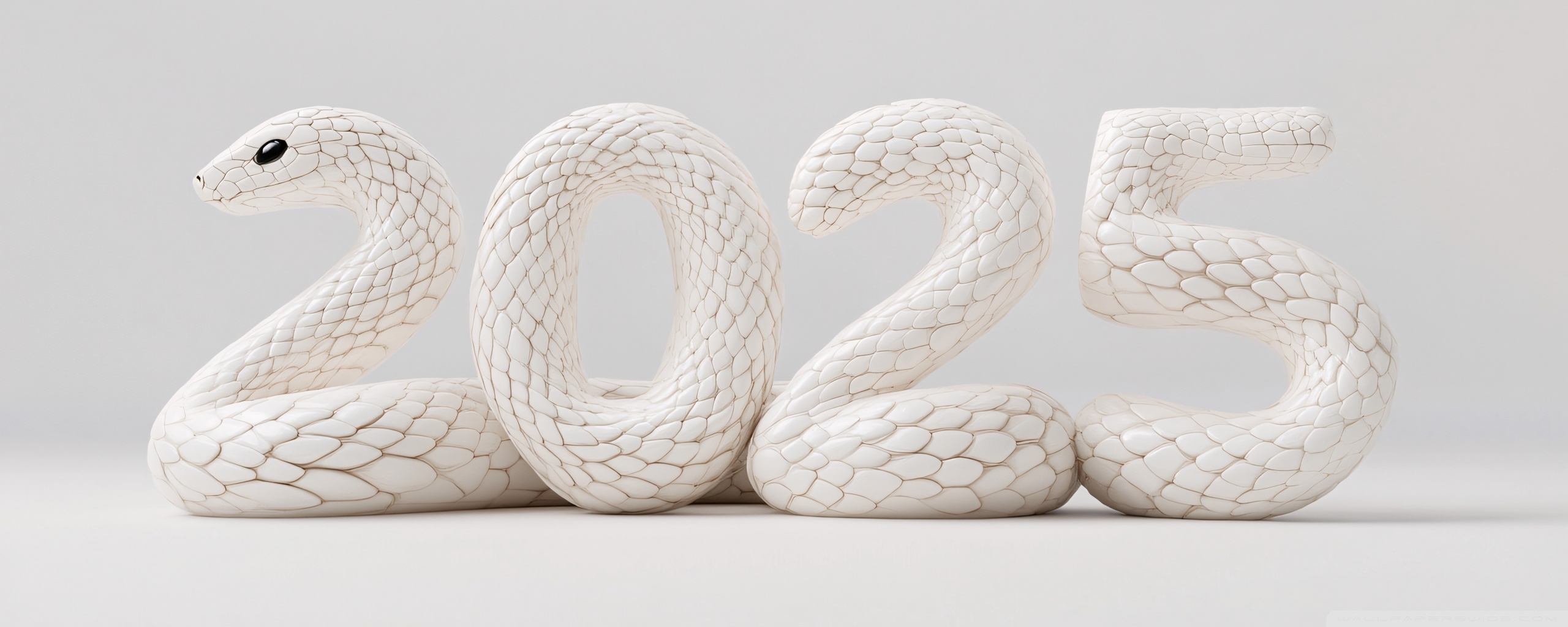 Happy Chinese New Year of the Snake 2025 Ultra HD Wallpaper for 4K UHD