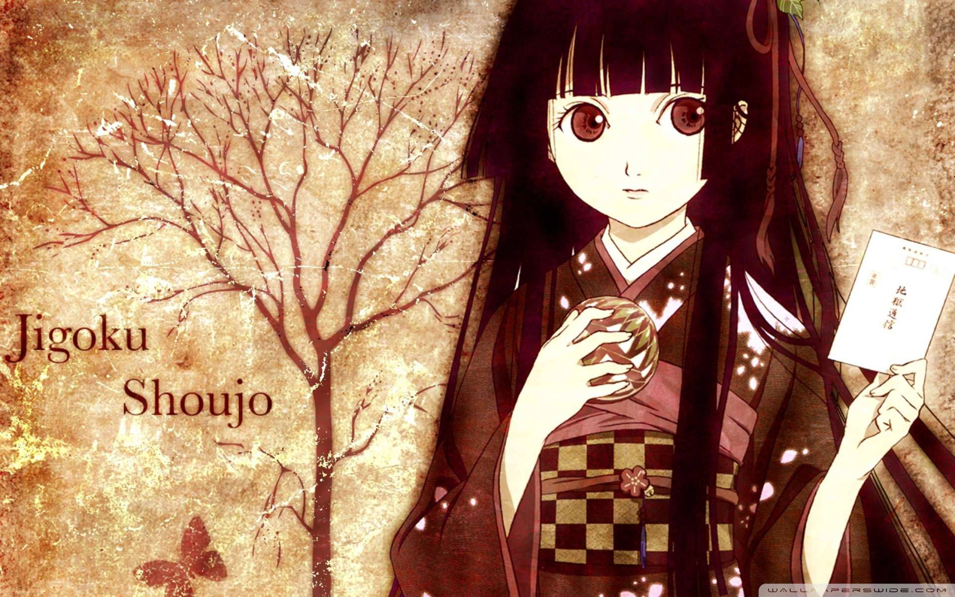 Jigoku Shoujo Girl From Hell Ultra HD Desktop Background Wallpaper for 4K  UHD TV  Tablet  Smartphone