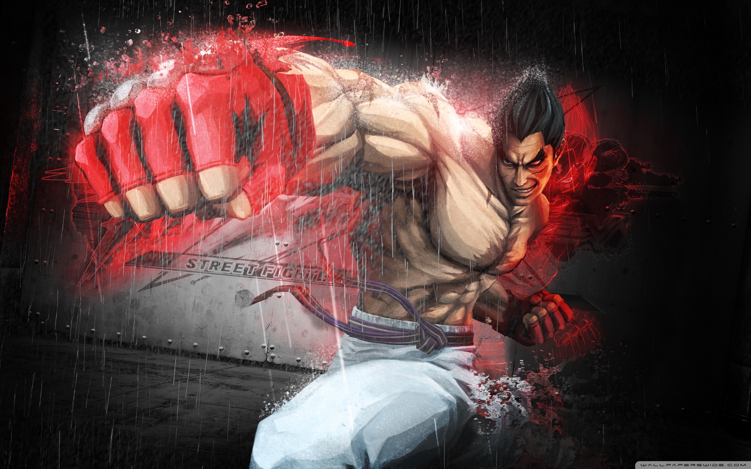 Download Tekken 4 Kazuya Mishima Cover Wallpaper