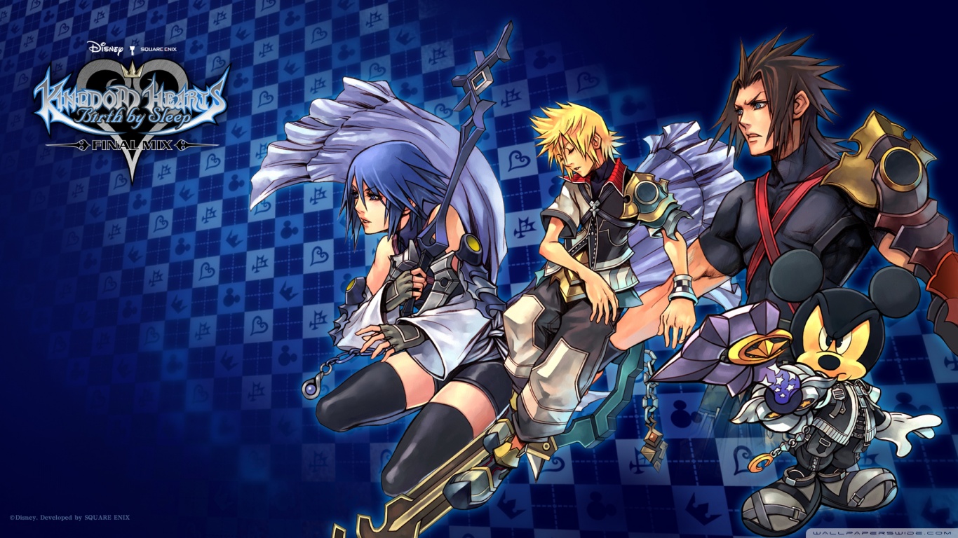 Kingdom Hearts Birth By Sleep Final Mix Ultra HD Desktop Background ...