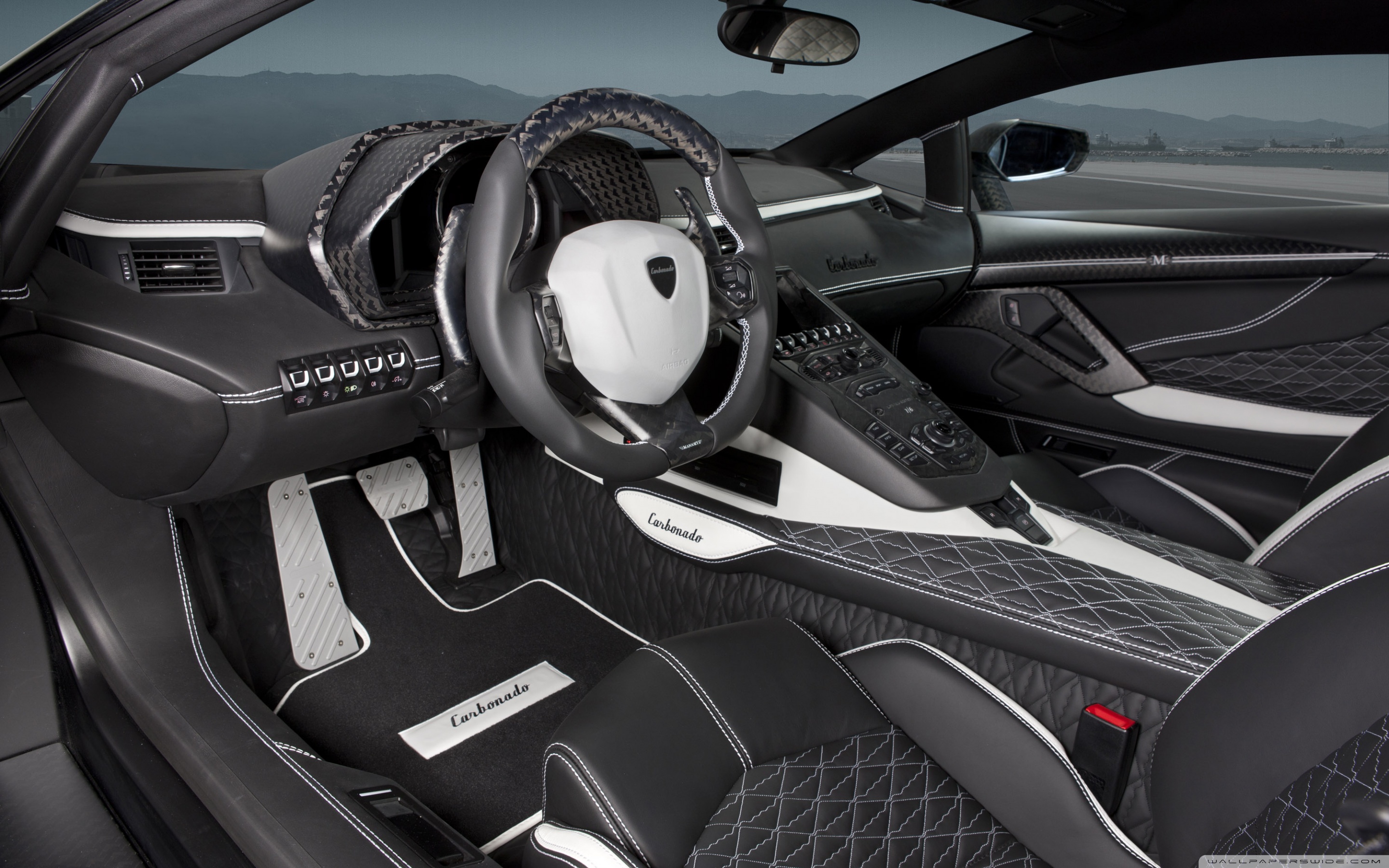 lamborghini aventador interior wallpaper