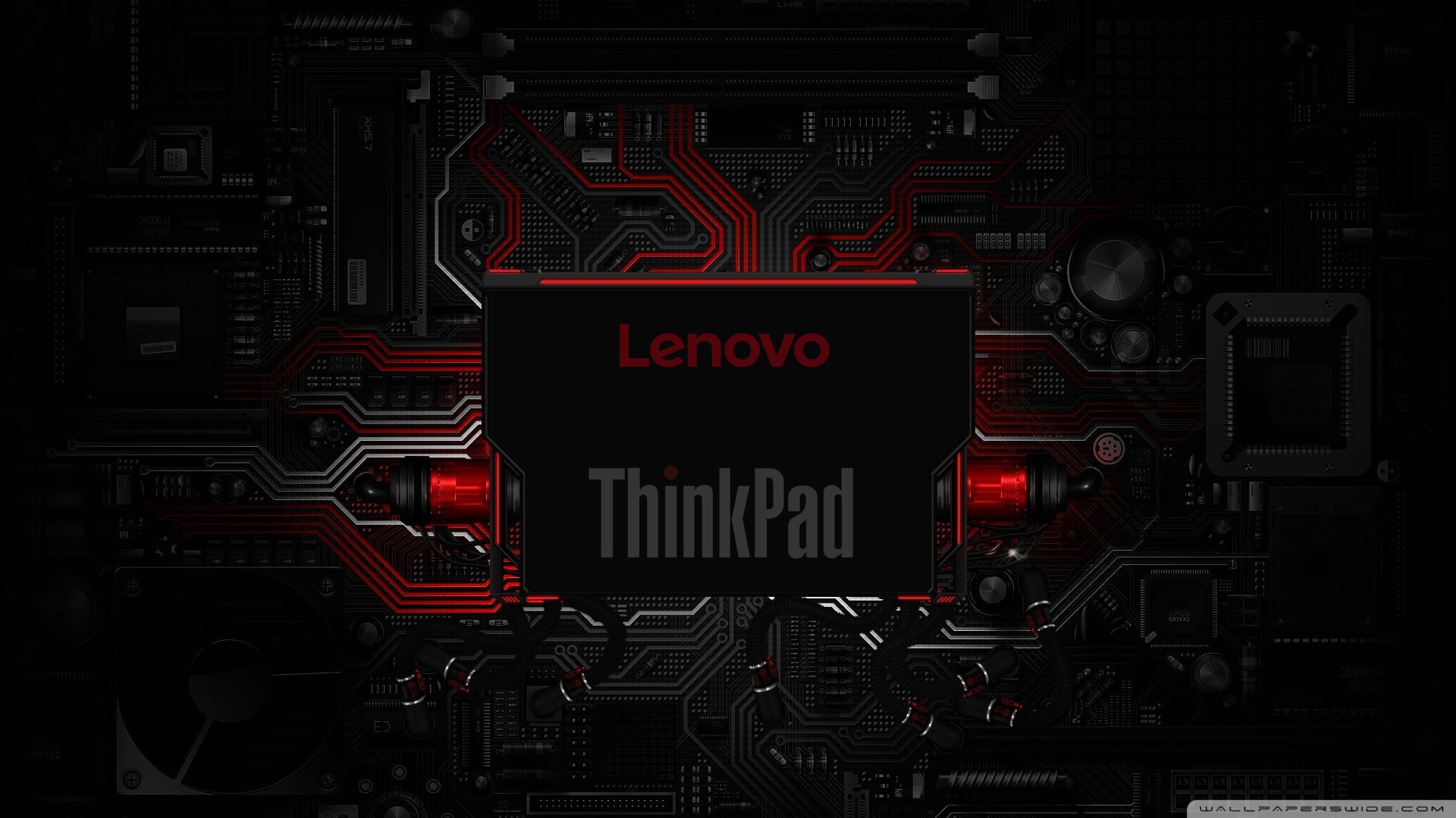 Lenovo Thinkpad Circuit 4K UHD Wallpaper For UltraHD Desktop And TV