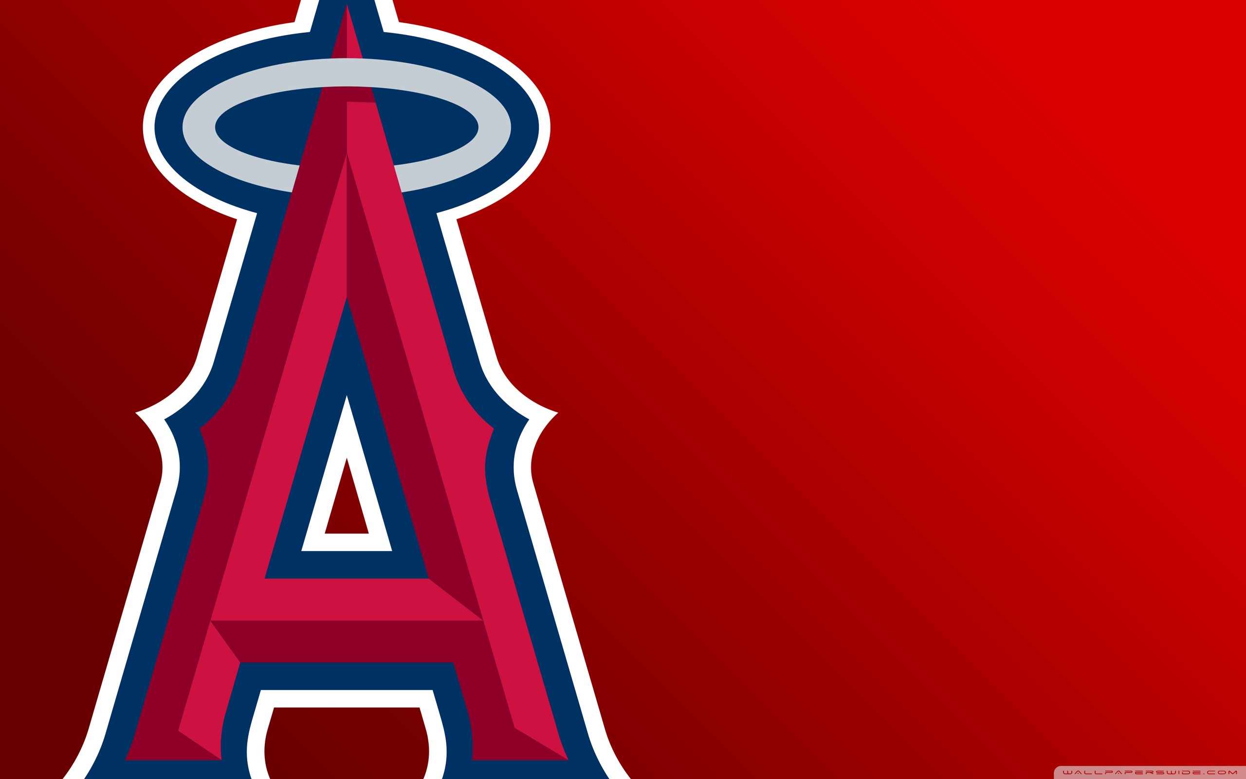 Los Angeles Angels of Anaheim Logo Ultra HD Desktop Background Wallpaper  for : Tablet : Smartphone