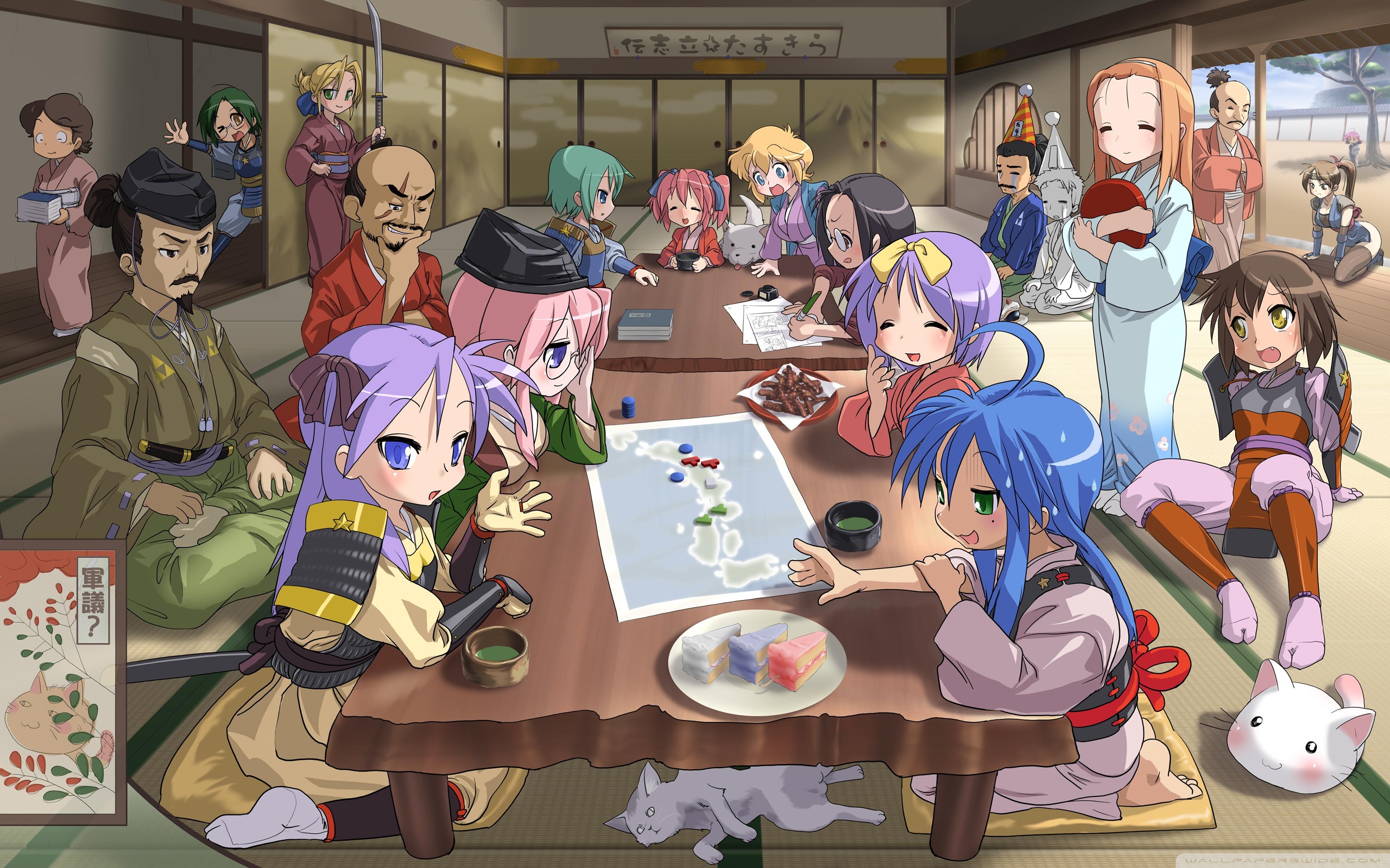 Lucky Star  Wallpaper and Scan Gallery  Minitokyo