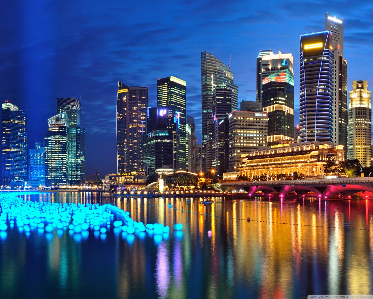 Marina Bay-Singapore Ultra HD Desktop Background Wallpaper for 4K UHD ...