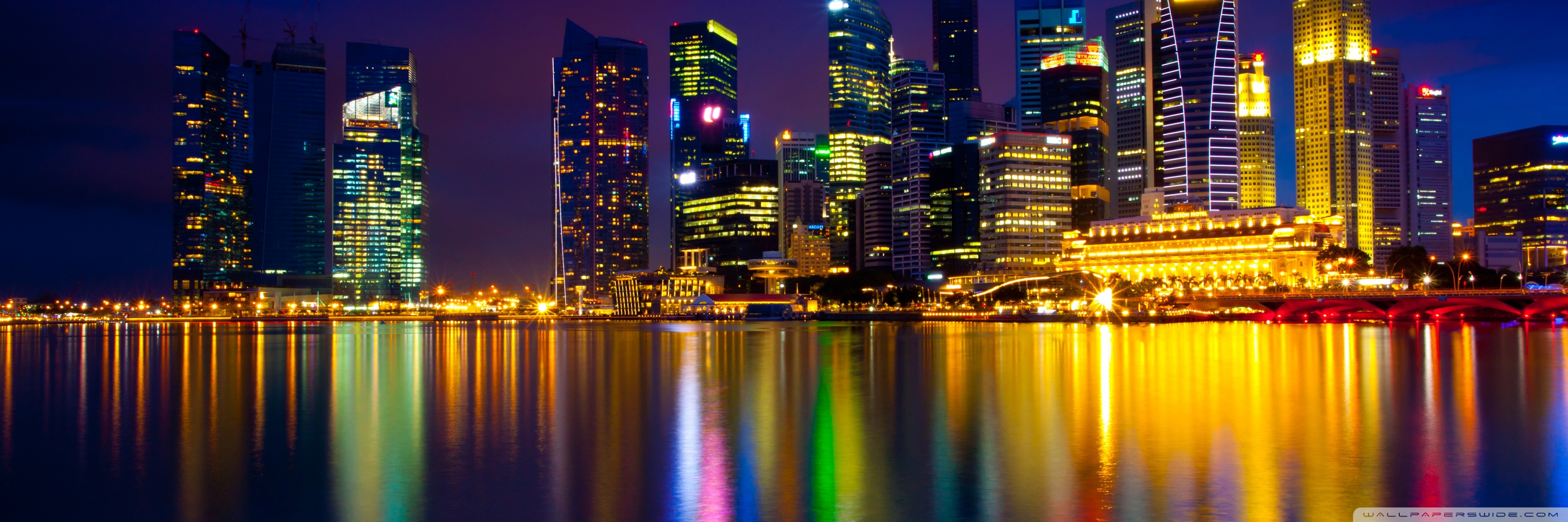 Marina Bay Singapore Ultra HD Desktop Background Wallpaper for 4K UHD ...