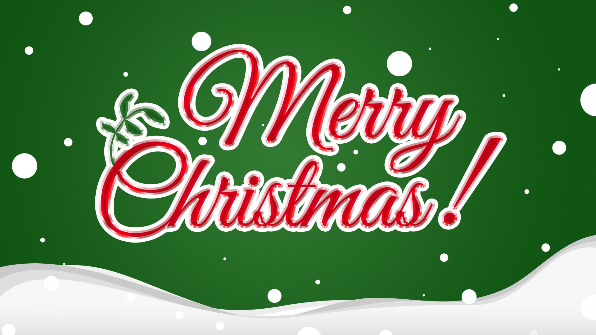 Merry Christmas Card 2016 Ultra HD Desktop Background Wallpaper for 4K ...