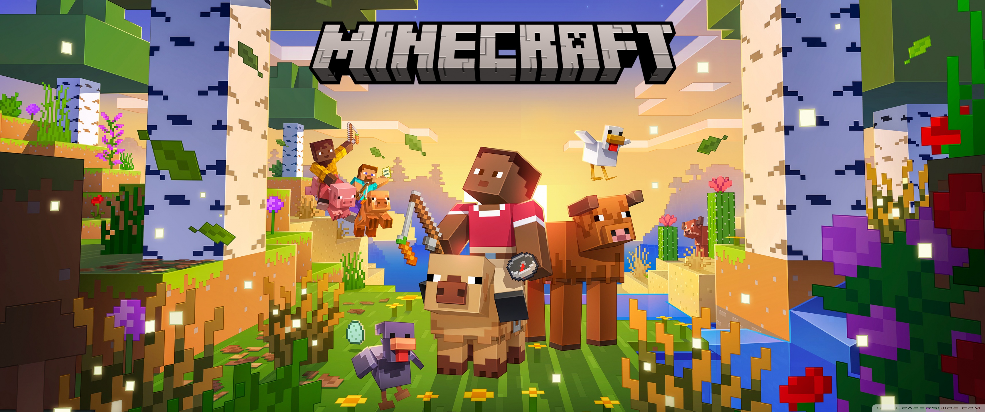 Fonds D cran Minecraft Sympas 1920x1080 Hd