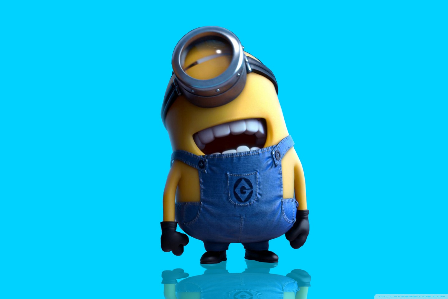 Download wallpapers Carl 4k blue neon lights Carl the Minion Minions  The Rise of Gru fan art Despicable Me Minions Carl Minions for desktop  free Pictures for desktop free