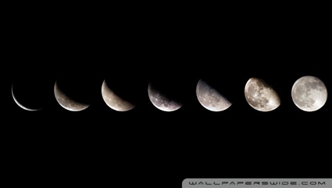 Moon Sequence Ultra HD Desktop Background Wallpaper for : Multi Display ...