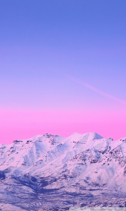 Mount Timpanogos Pink Sunset Ultra HD Desktop Background Wallpaper for ...