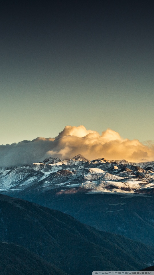Mountain Range Panoramic View Ultra HD Desktop Background Wallpaper for ...