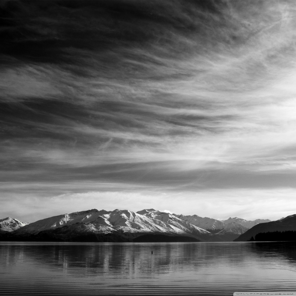 Mountain Scenery Black And White Ultra HD Desktop Background Wallpaper ...