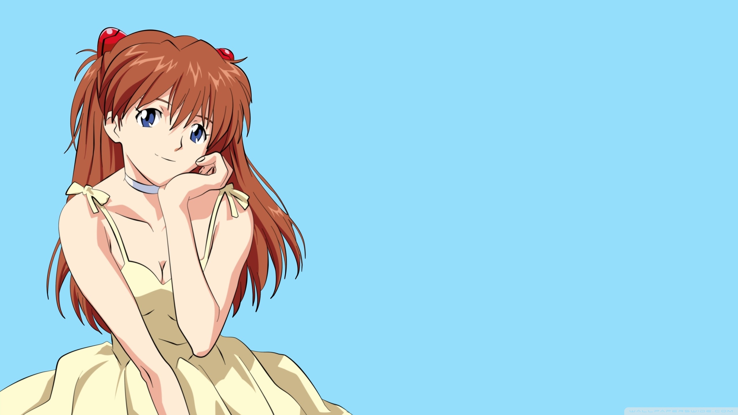 Wallpaper  Neon Genesis Evangelion Asuka Langley Soryu simple  background bodysuit redhead anime girls 1456x816  Innkeeper  2245934   HD Wallpapers  WallHere