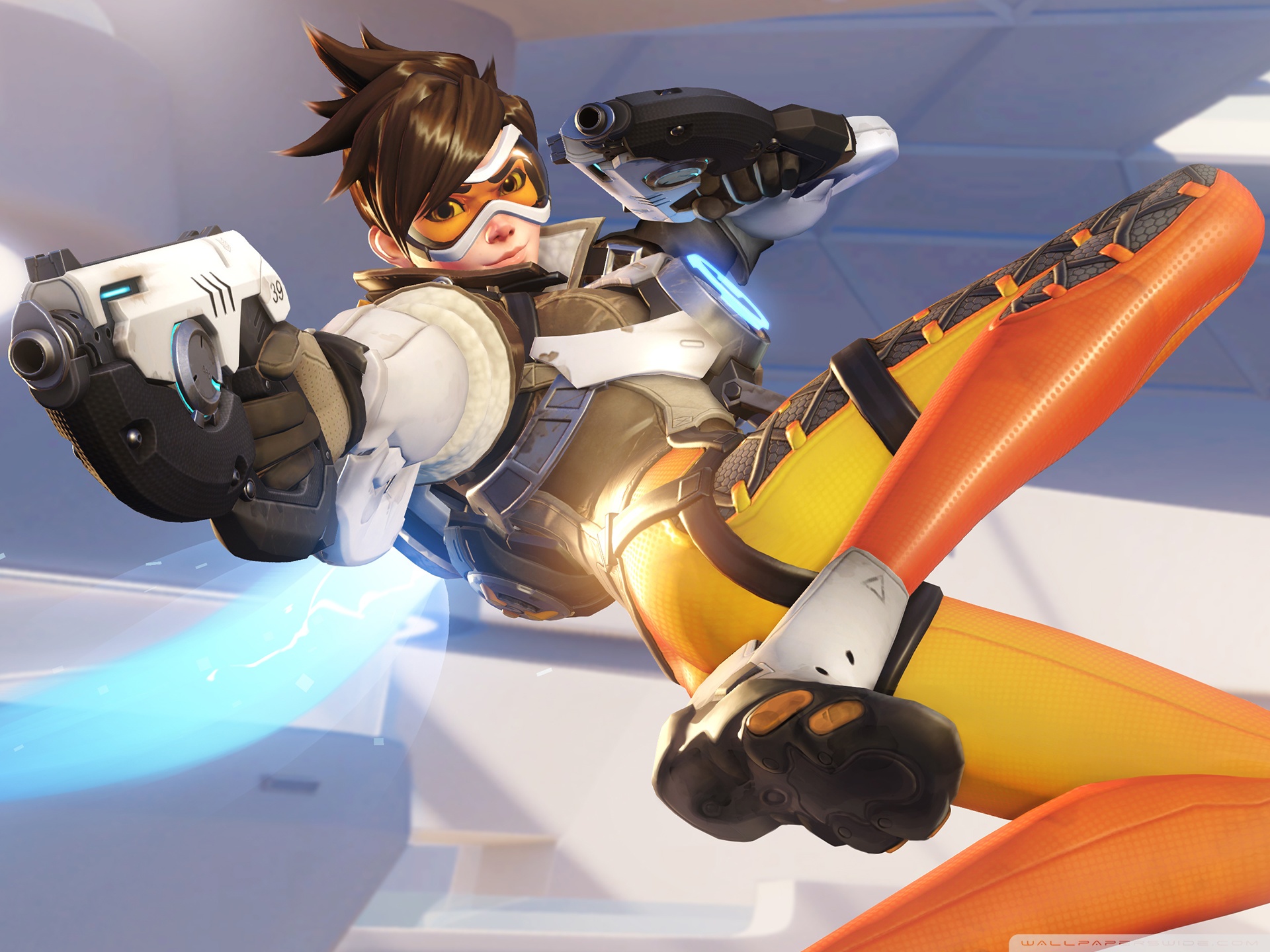 Overwatch Tracer Ultra HD Desktop Background Wallpaper for : Widescreen &  UltraWide Desktop & Laptop : Multi Display, Dual Monitor : Tablet :  Smartphone