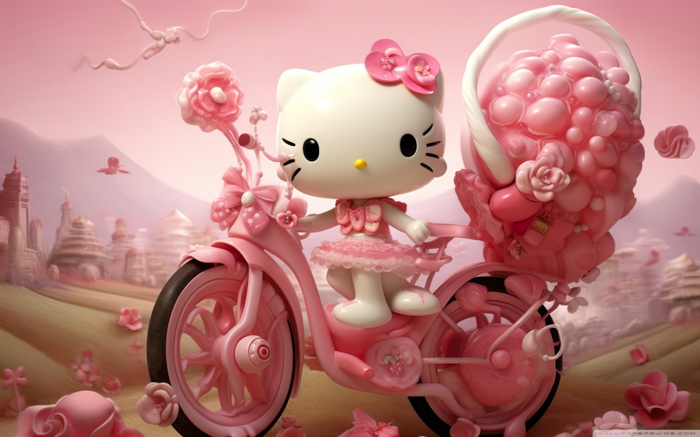 300+] Hello Kitty Wallpapers