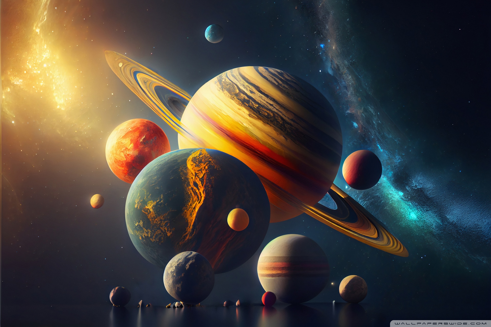 Planets Ultra HD Desktop Background Wallpaper for 4K UHD TV ...