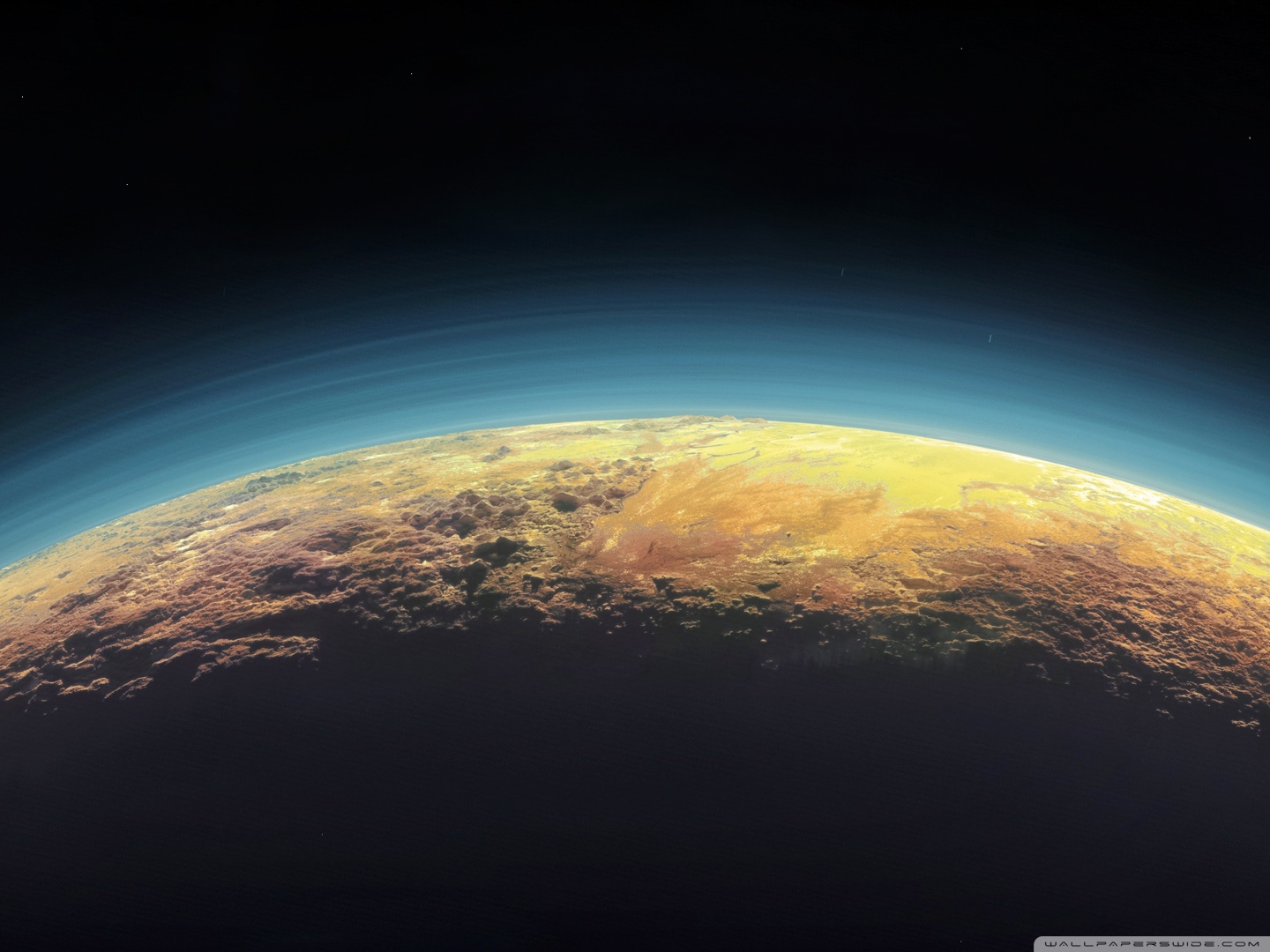 Terraformed Pluto Wallpaper by Kexitt on DeviantArt