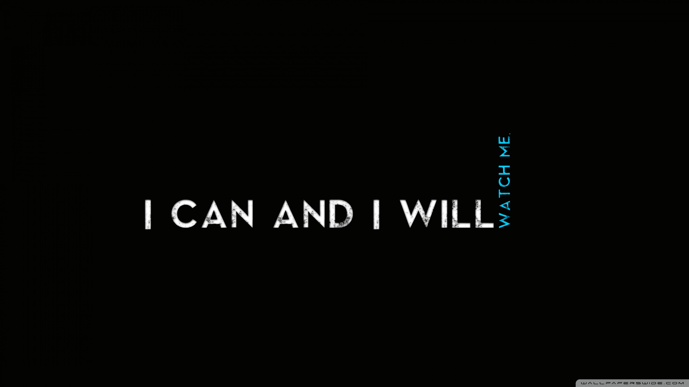 Quotes I CaN AnD I WiLl Ultra HD Desktop Background Wallpaper for 4K UHD TV  : Widescreen & UltraWide Desktop & Laptop : Multi Display, Dual Monitor :  Tablet : Smartphone