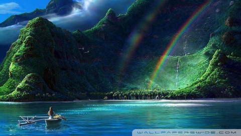 Rainbow Ultra HD Desktop Background Wallpaper for : Tablet : Smartphone