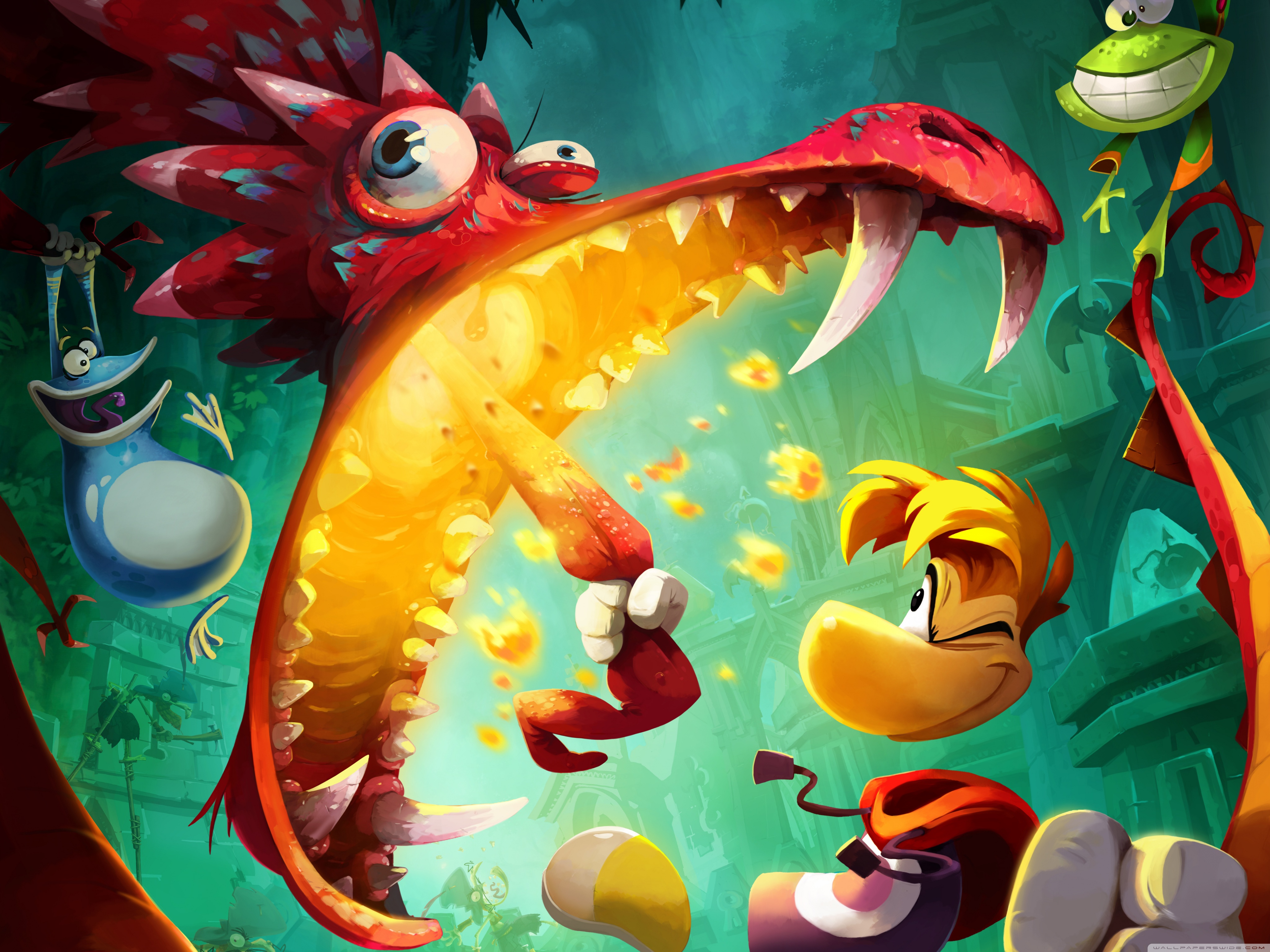 3840x2160 rayman legends 4k computer hd wallpapers free download