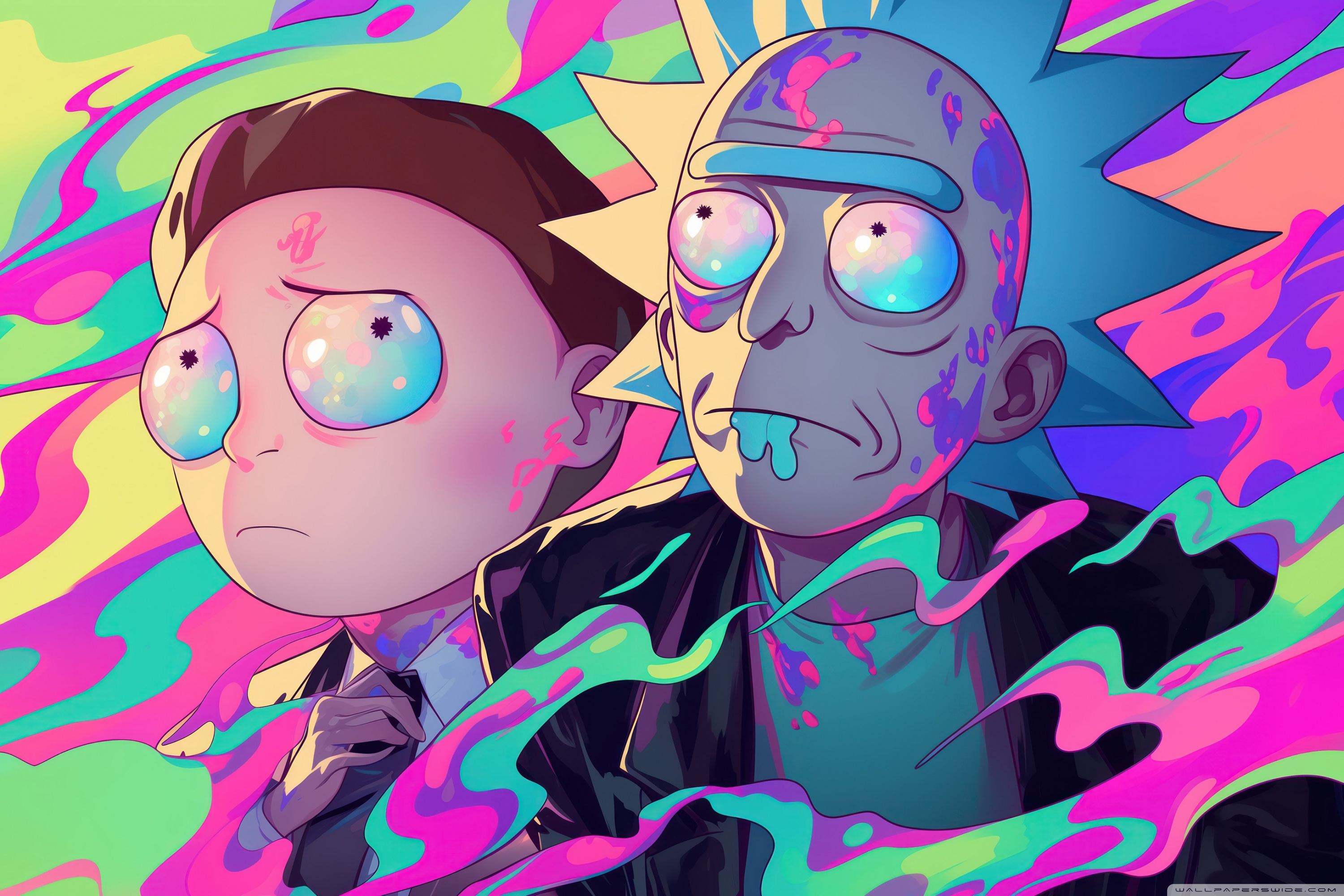Rick And Morty Fan Art 4K UHD Wallpaper For UltraHD Desktop And TV Rick And Morty Fan Art 4K UHD Wallpaper For UltraHD Desktop And TV