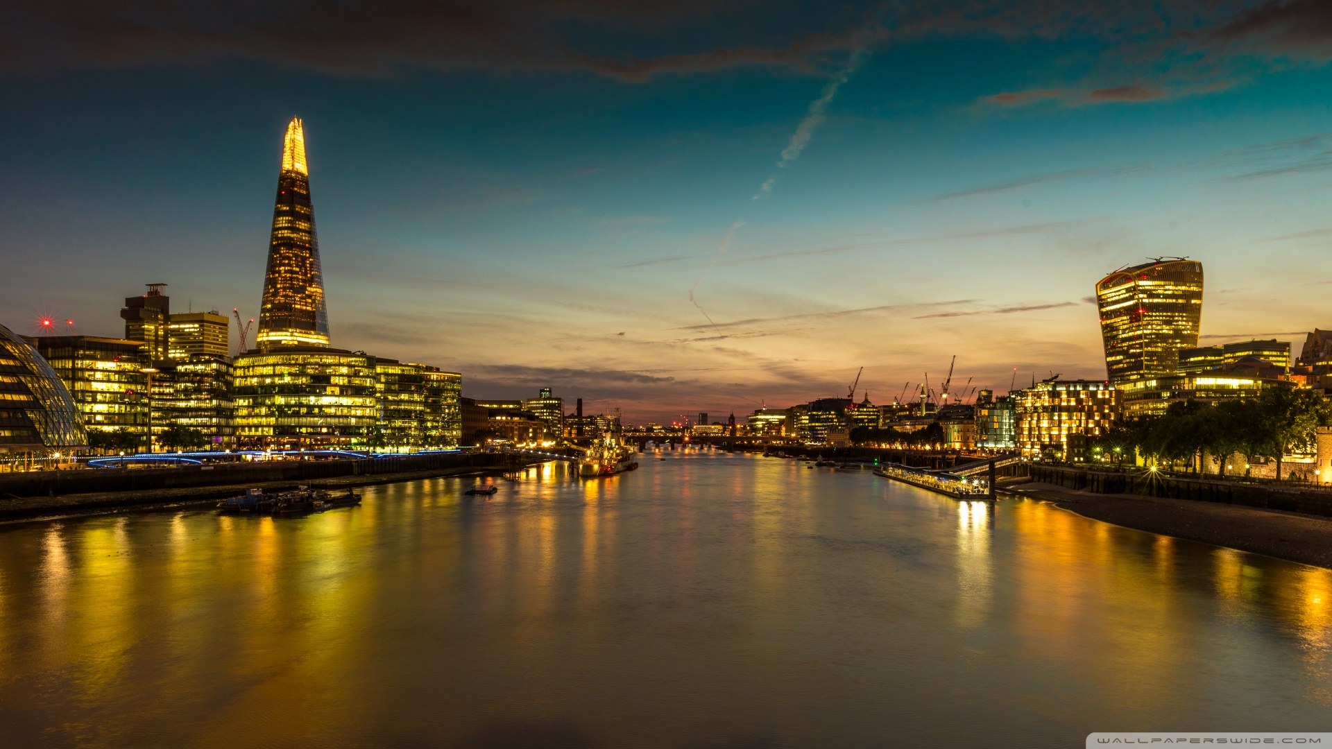 River Thames, England Ultra HD Desktop Background Wallpaper for ...