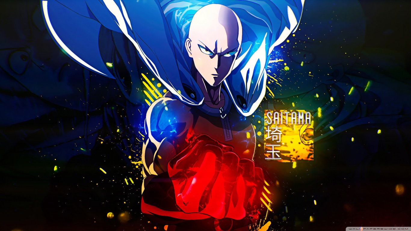 Saitama One Punch Man 4K Wallpaper #133