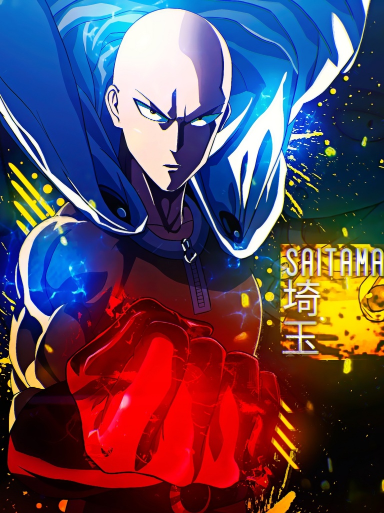 Download Saitama (One Punch Man) wallpapers for mobile phone