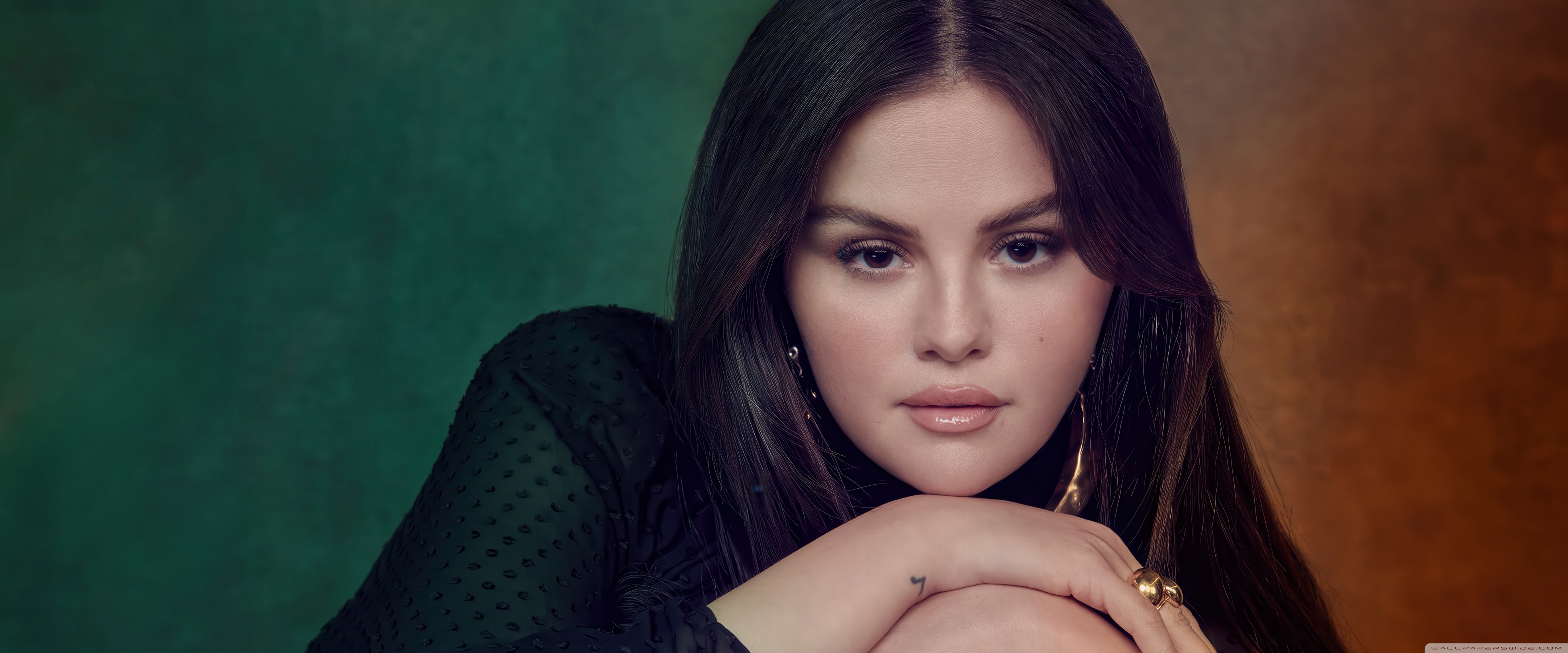 Selena Gomez Portrait Photoshoot 4K UHD Wallpaper For UltraHD Desktop 