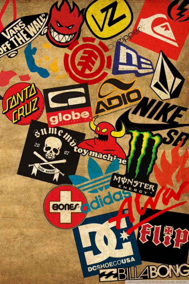 Skateboard Logos Ultra HD Desktop Background Wallpaper for : Widescreen ...