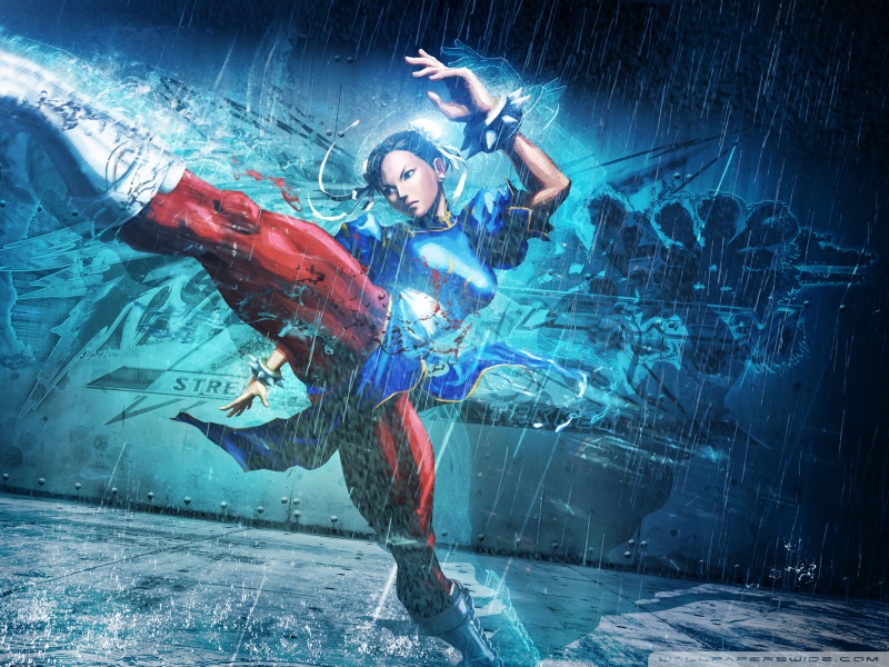 Street Fighter X Tekken (2012) Chun-Li Ultra HD Desktop Background ...