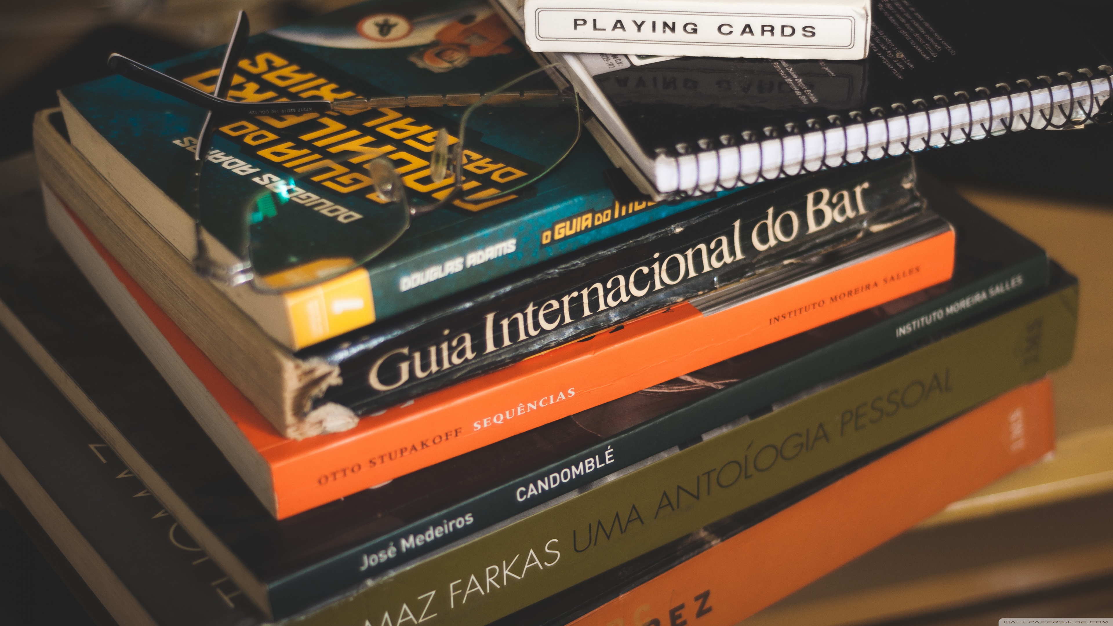 Study Stack 4K UHD Wallpaper For UltraHD Desktop And TV Widescreen Study Stack 4K UHD Wallpaper For UltraHD Desktop And TV Widescreen