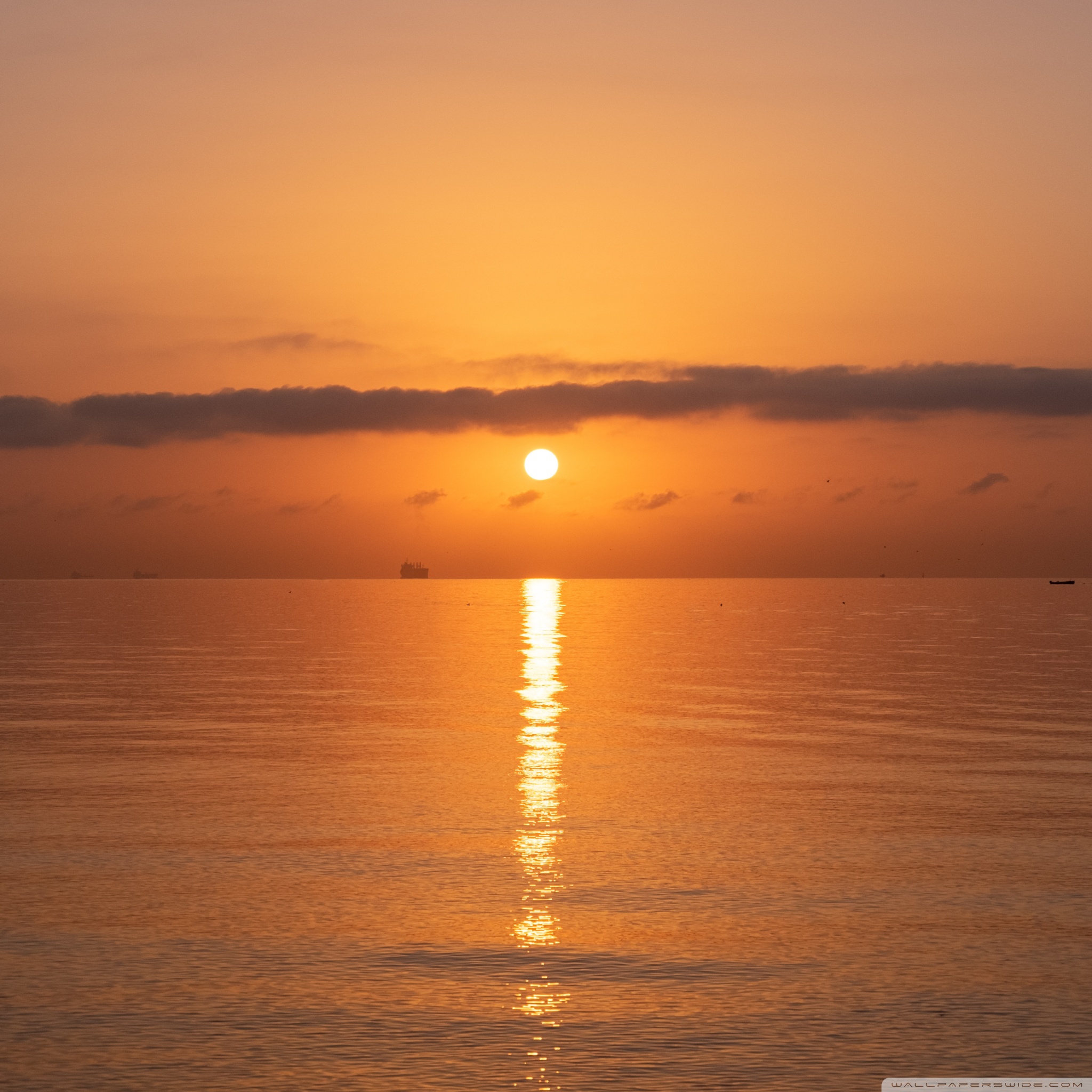 Nature Sunrise Sky Sea iPad Wallpaper - HD iPad Wallpapers 4k iPad