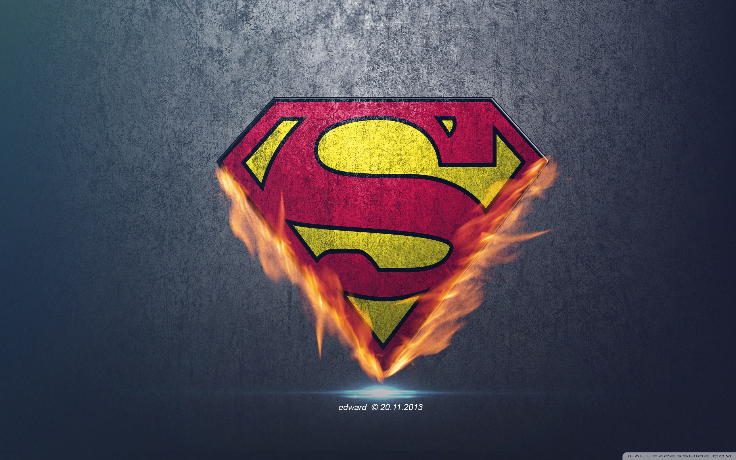 Superman Logo Ultra HD Wallpaper - [720x1480]