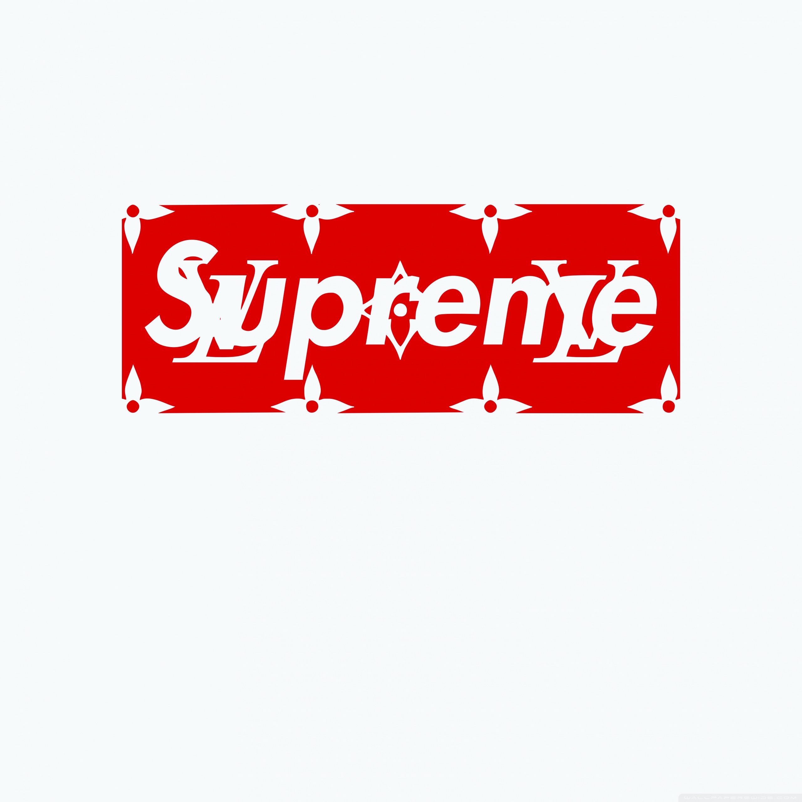 Supreme Louis Vuitton fo, LV Supreme Logo HD wallpaper