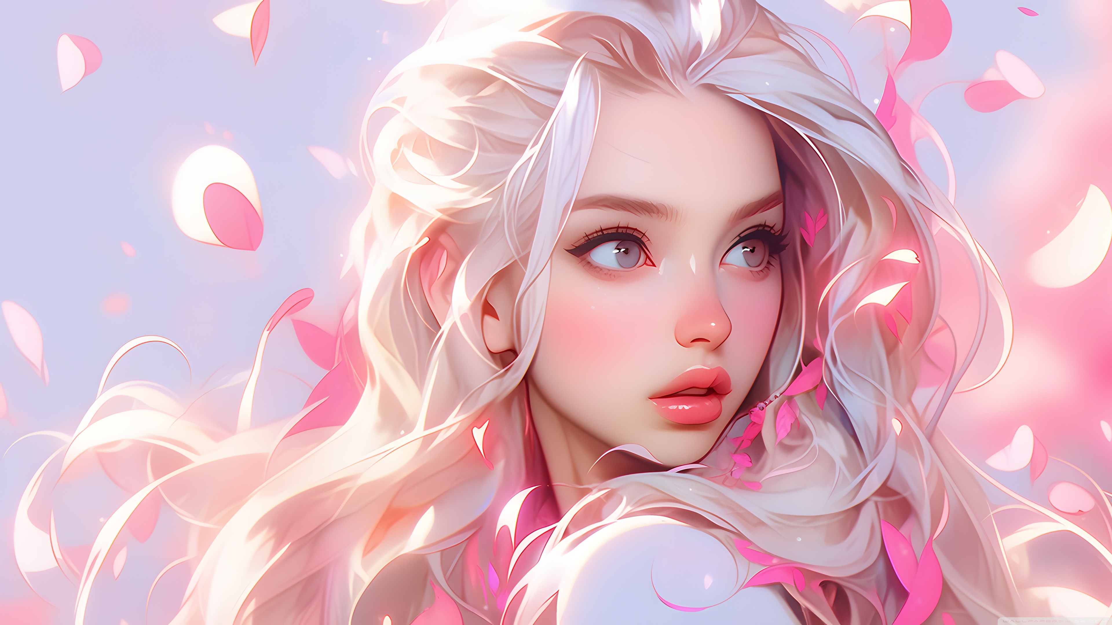 Wallpaper 1920x1080 Pink Girl Download Wallpaper 1920x1080 Anim Girl 