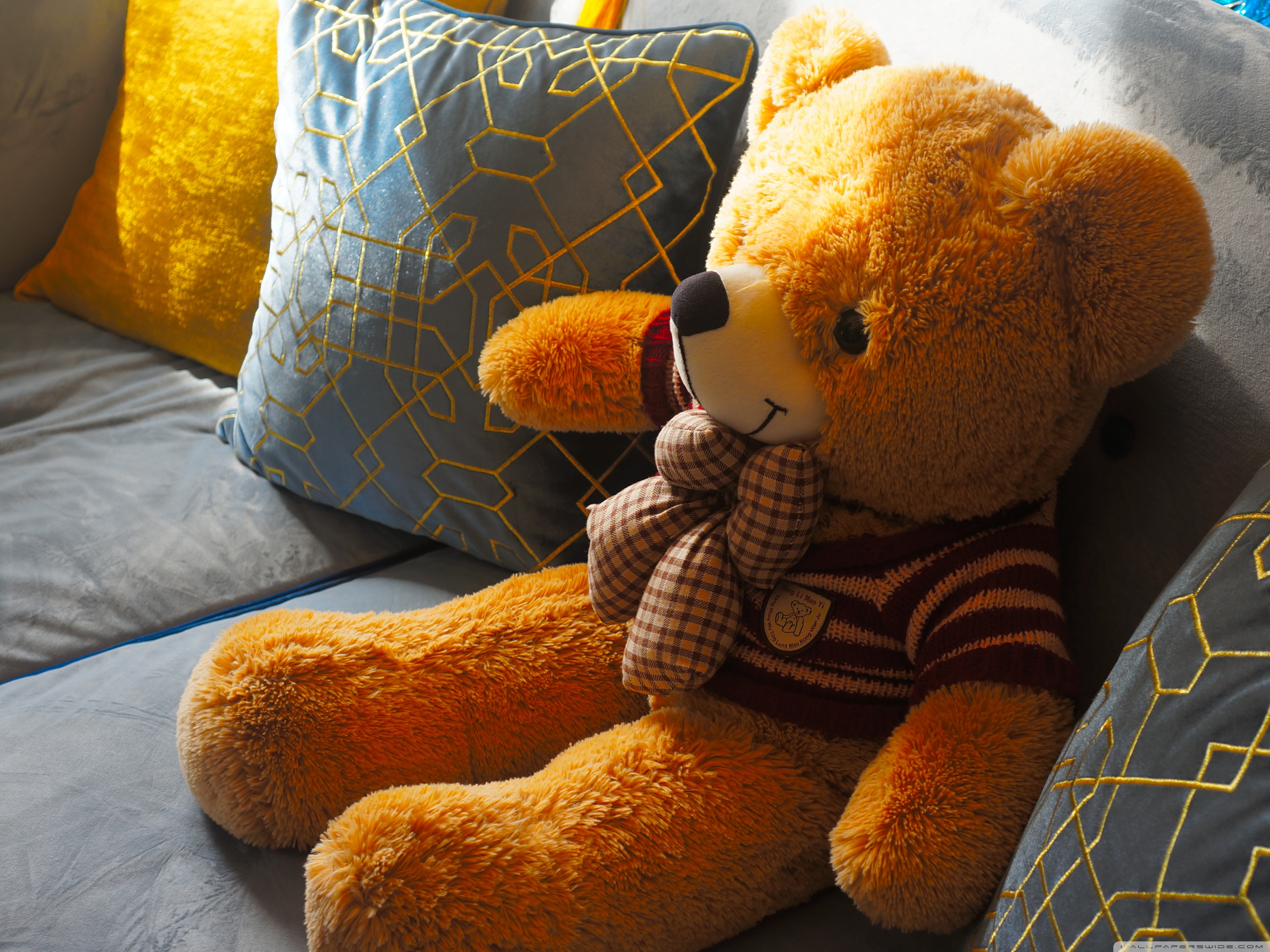 Teddy bear full hot sale screen hd wallpaper