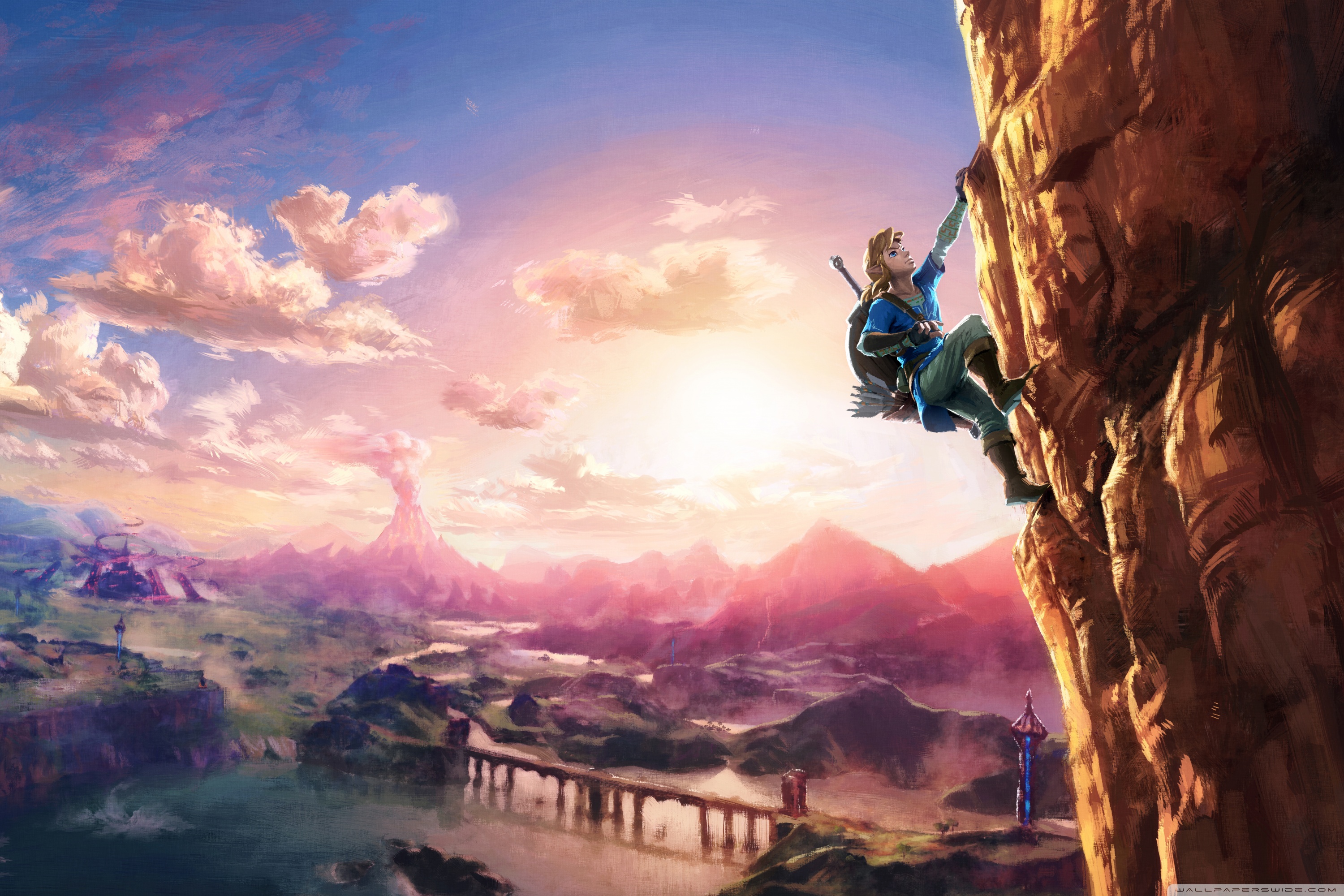 The Legend of Zelda Beautiful Link Wallpapers - Zelda Wallpaper 4k