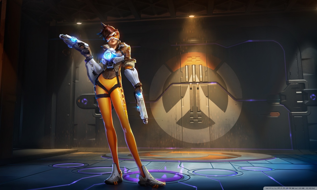 Tracer Wallpaper 4K, Overwatch 2