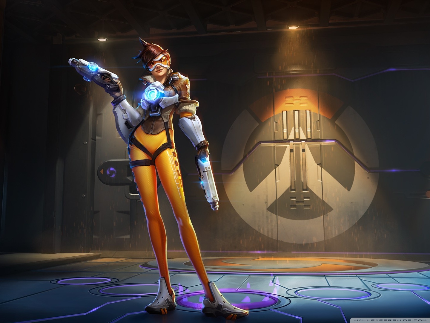 Tracer Overwatch Ultra HD Desktop Background Wallpaper for 4K UHD