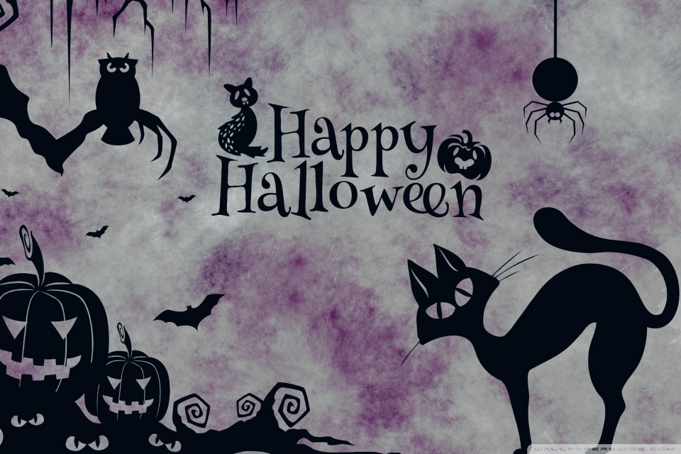 Vintage Spooky Cats And Halloween Pumpkins Seamless Vector Pattern On  Purple Background Royalty Free SVG Cliparts Vectors And Stock  Illustration Image 116475057